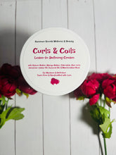 Load image into Gallery viewer, “Curls & Coils Leave-In Defining Cream” (4oz) & (8oz)
