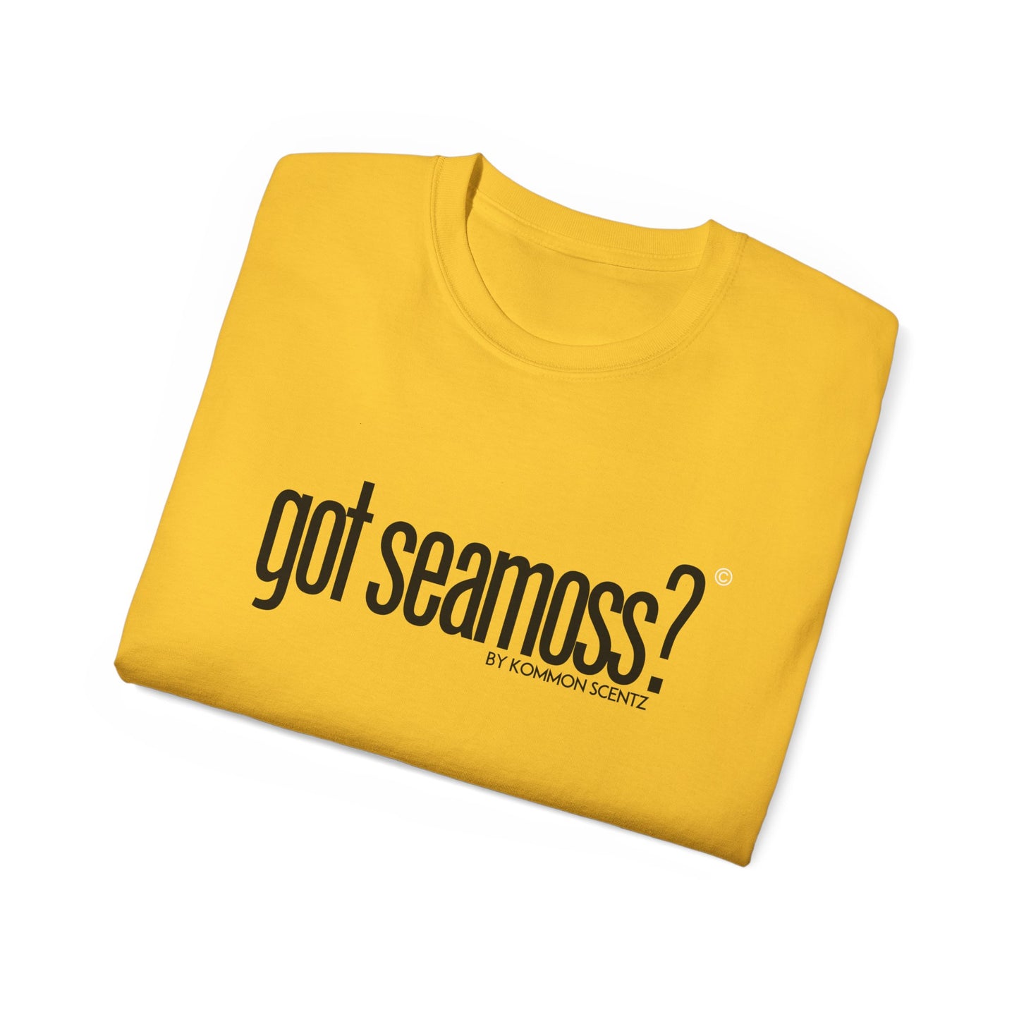 Unisex Ultra- Cotton "GOT SEAMOSS?" Tee (various colors)