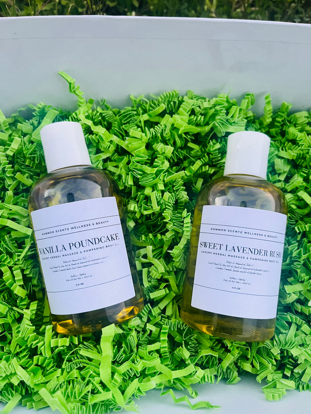 “Sweet Lavender Rush” Luxury-Herbal Massage/Pampering Body Oil” (4oz)