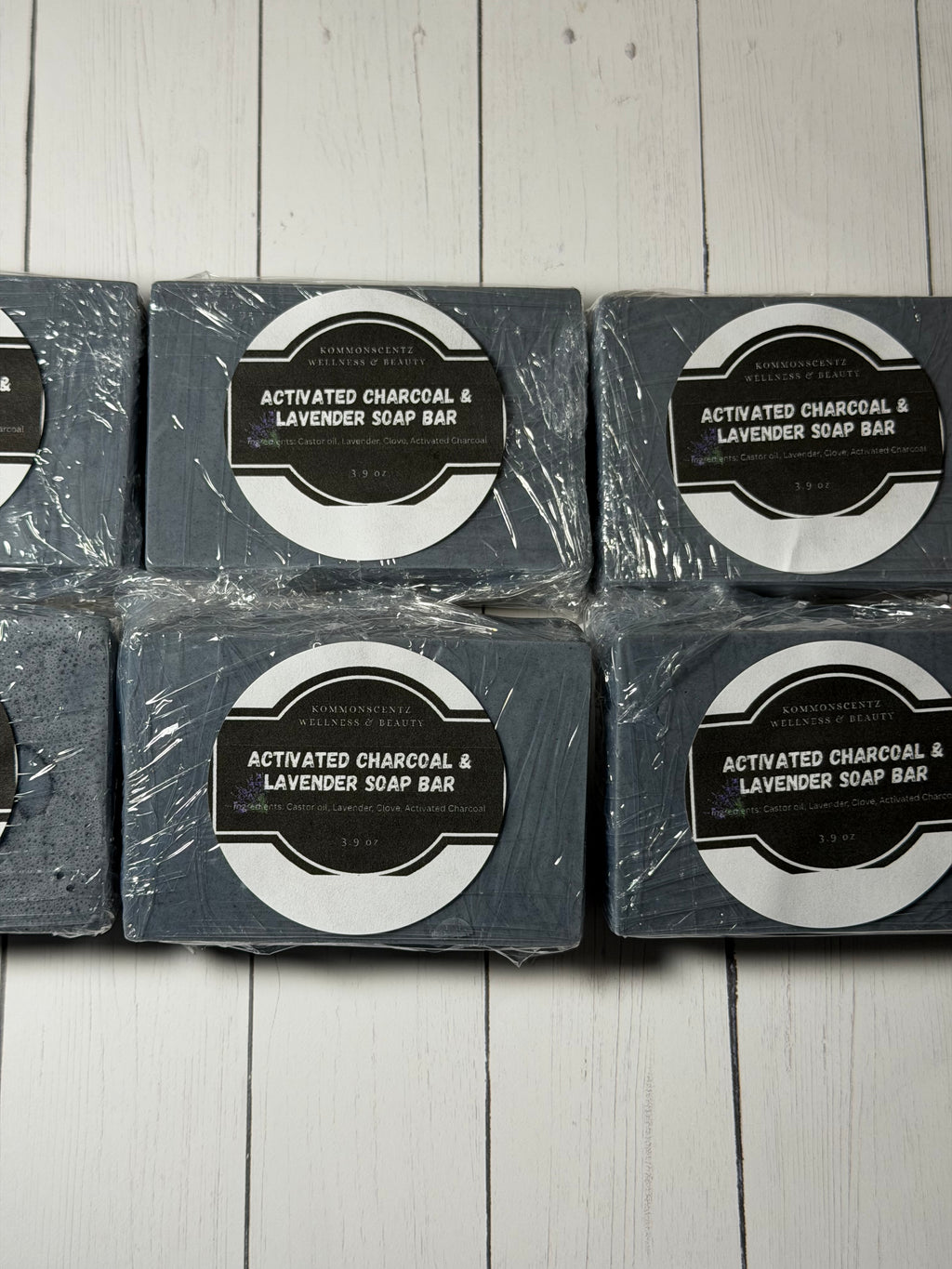 “Activated Charcoal & Lavender” Soap Bar