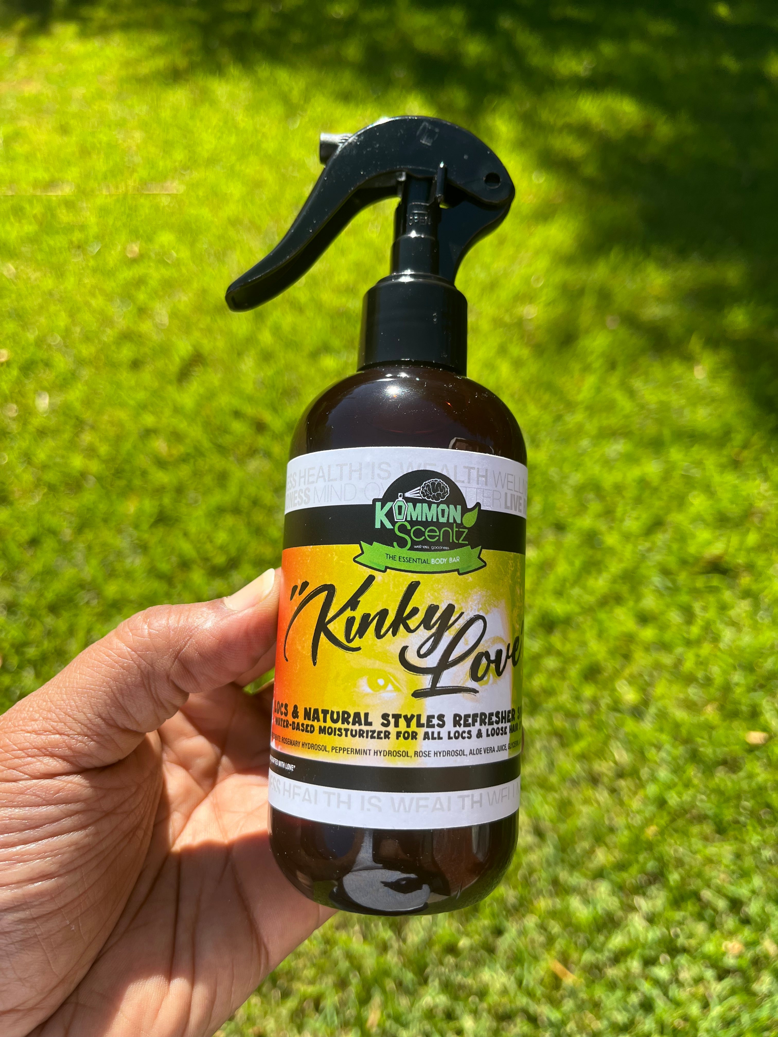 “KINKY LOVE” Locs & Natural Style Hydration Spray (8oz)