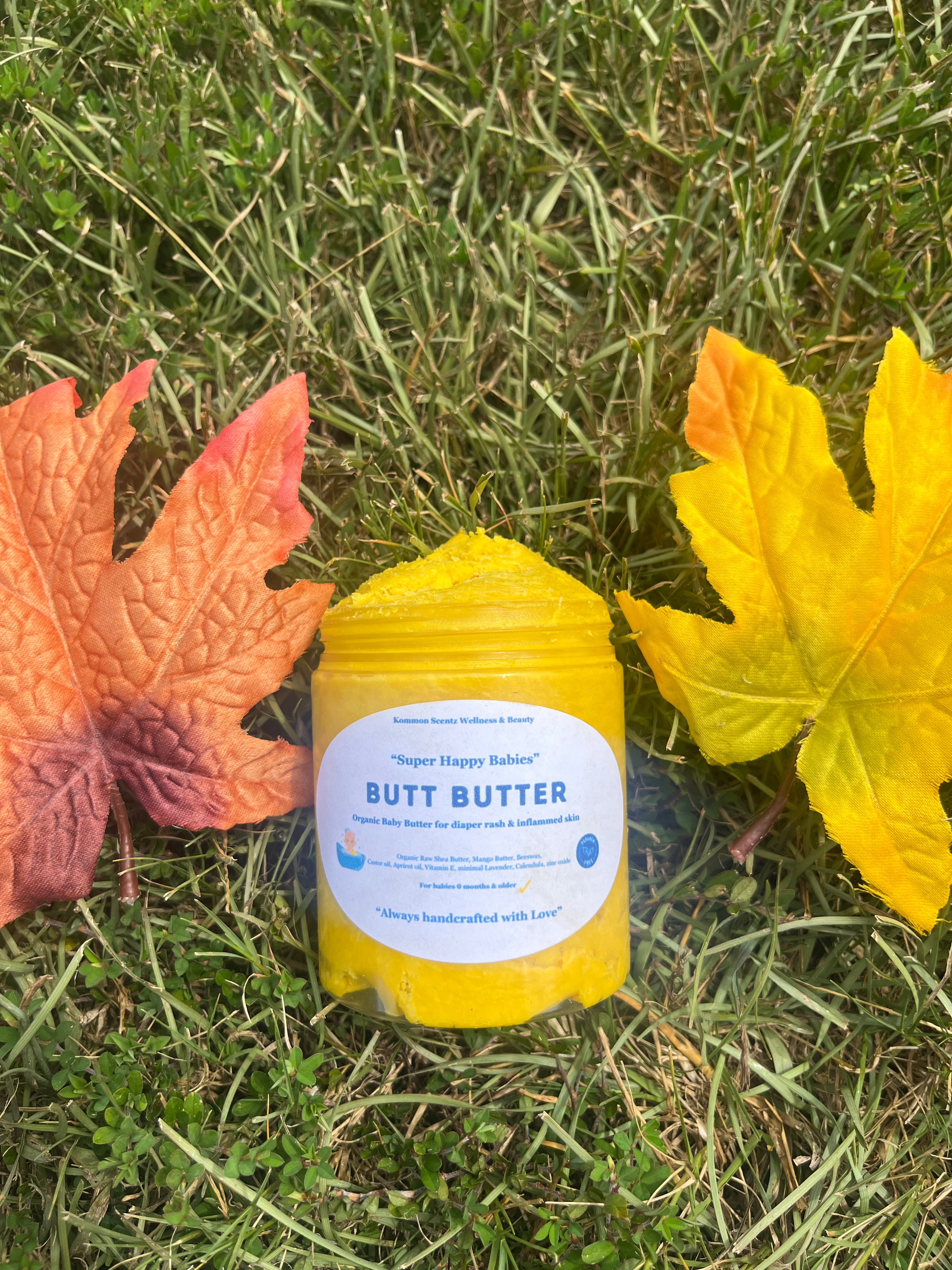 Super Happy Babies “Butt Butter” for Diaper rash & irritated skin (8oz)