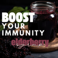 “All-Natural Elderberry Syrup with ZINC” (8oz) (16oz) (with Raw Honey) or (with Agave)