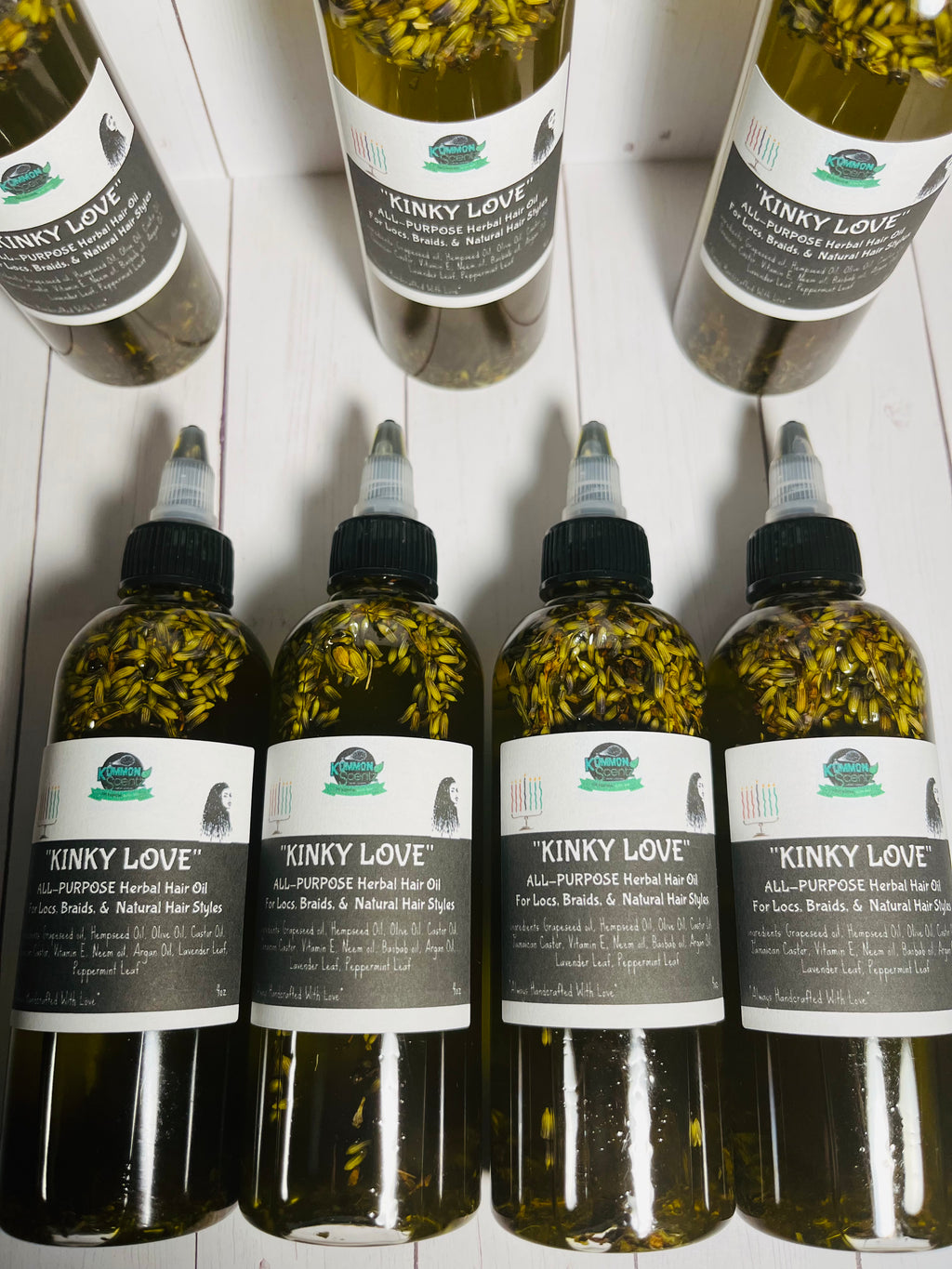 “Kinky Love” All-Purpose Herbal Hair Oil (4oz)