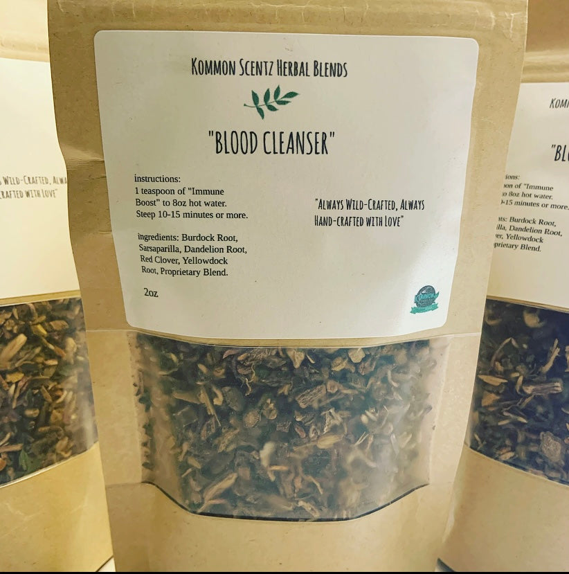 “Blood Cleanser” Herbal Tea Blend (2oz)
