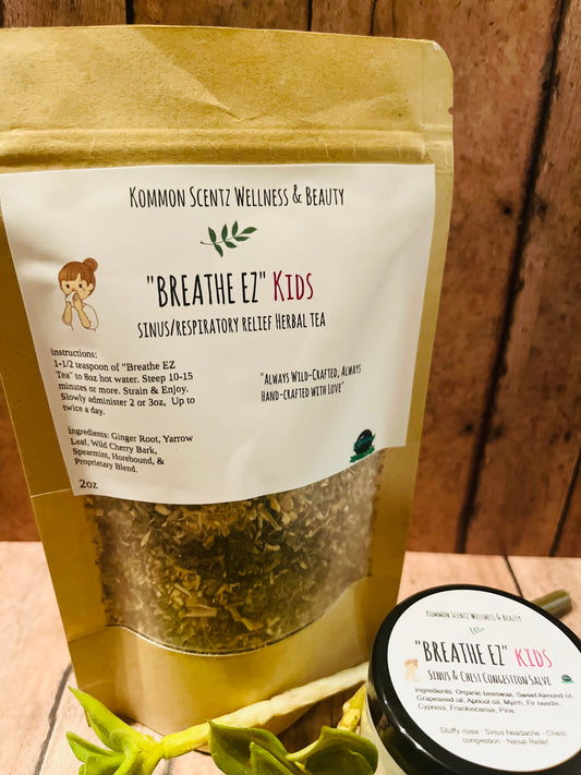 Breathe EZ “KIDS” Sinus & Congestion Herbal Tea Blend