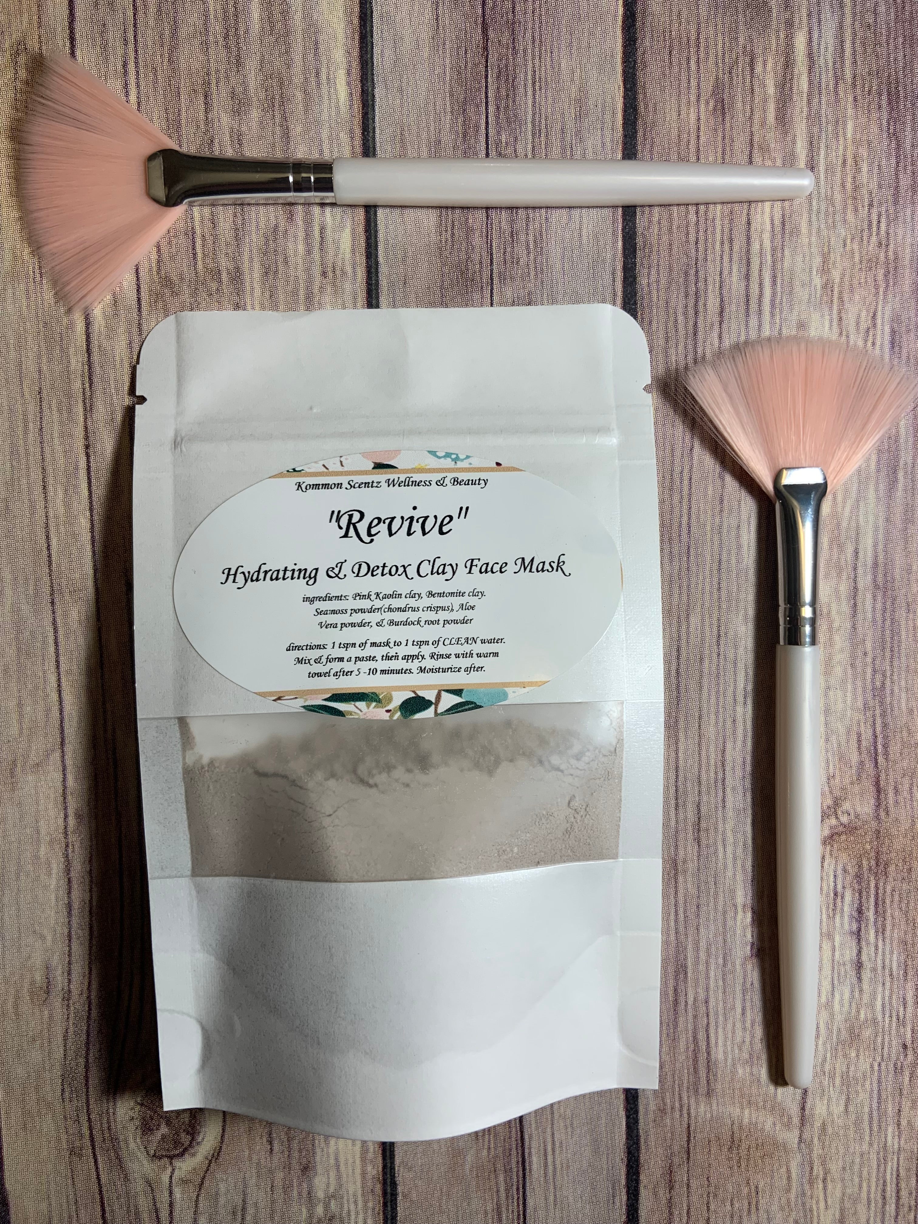 “Revive” Super-Hydrating Clay Face Mask (2oz) & (4oz)