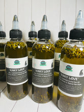 Load image into Gallery viewer, “Kinky Love” All-Purpose Herbal Hair Oil (4oz)
