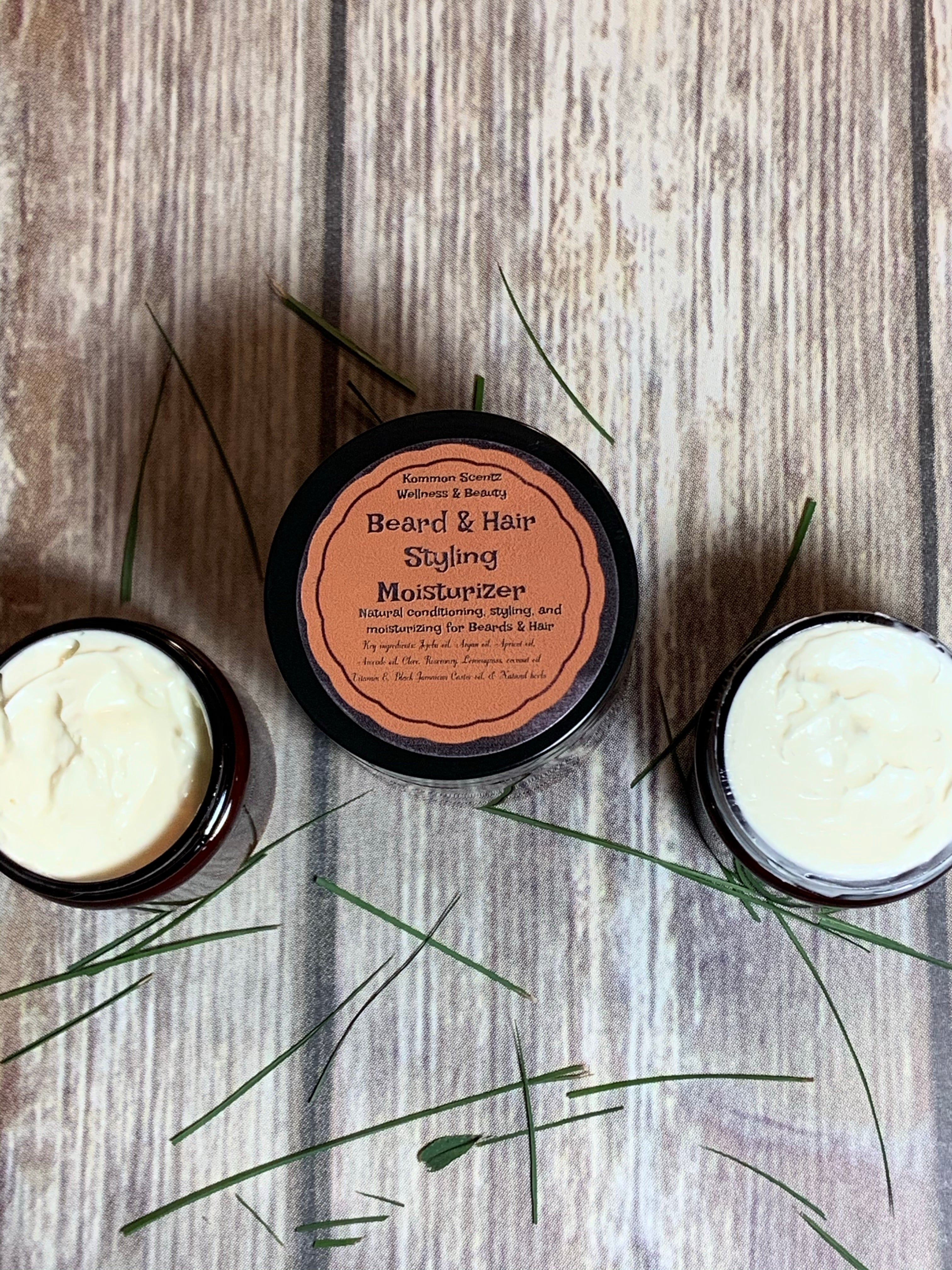 “Beard & Hair Styling Moisturizer”