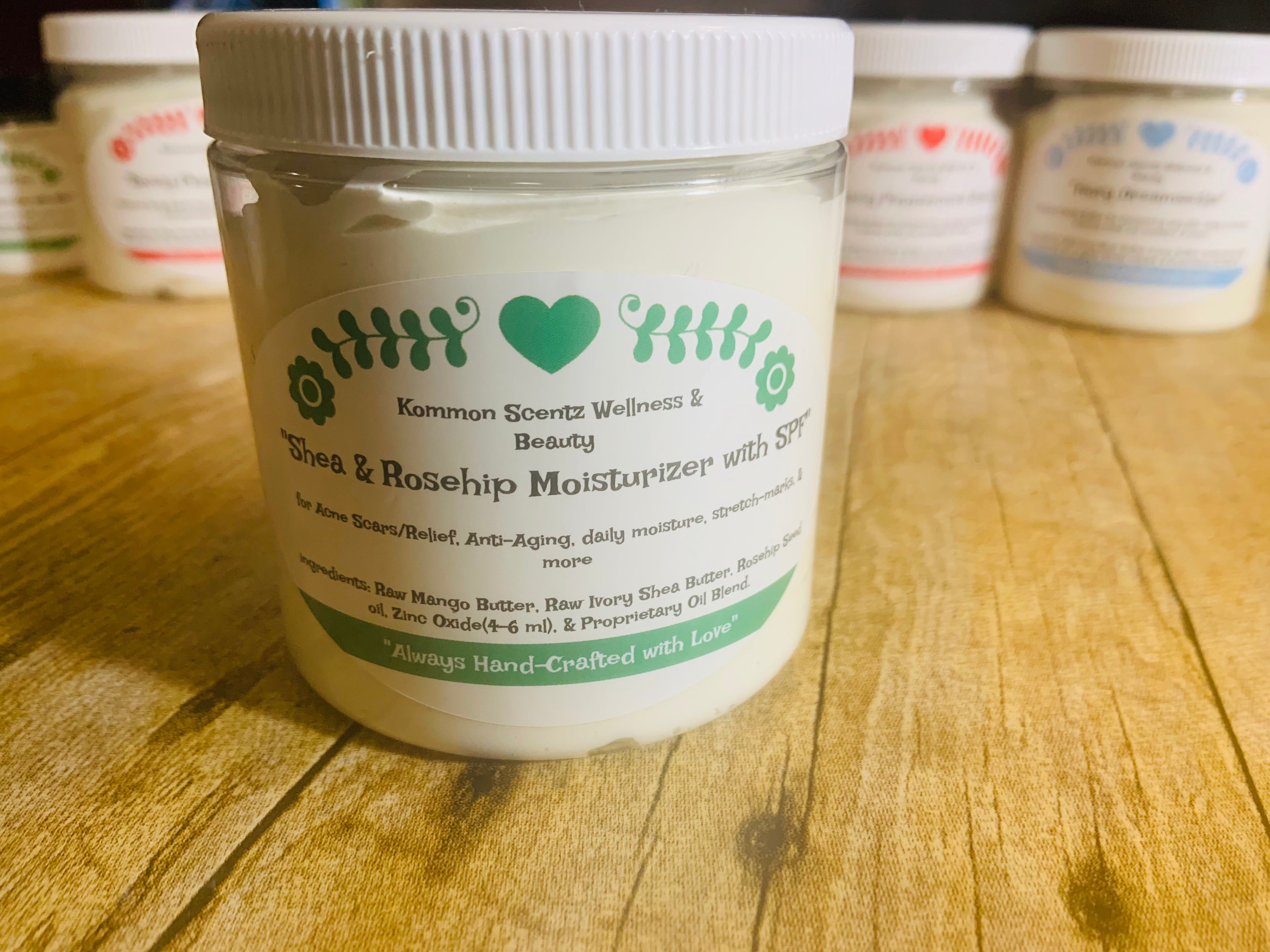 Shea & Rosehip Anti-Aging Body Butter with SPF