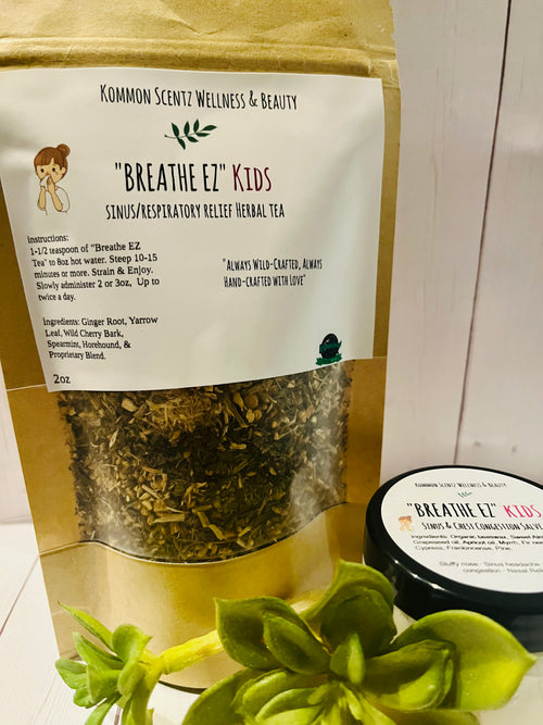 Breathe EZ “KIDS” Sinus & Congestion Herbal Tea Blend