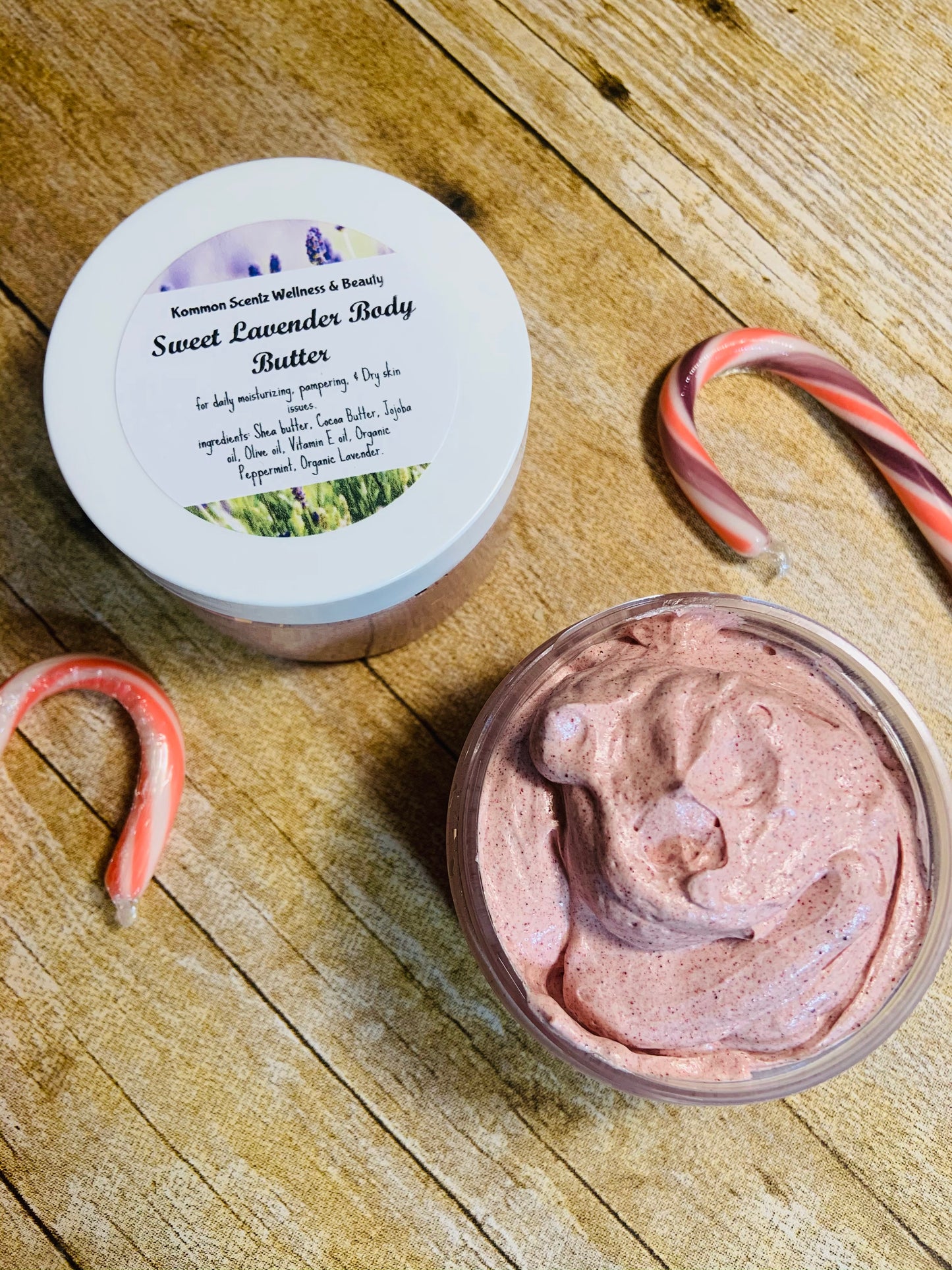 “SWEET LAVENDER BODY BUTTER” with Organic Beetroot
