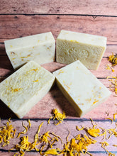 Load image into Gallery viewer, “Sweet Goat Milk Soap w/ Calendula”
