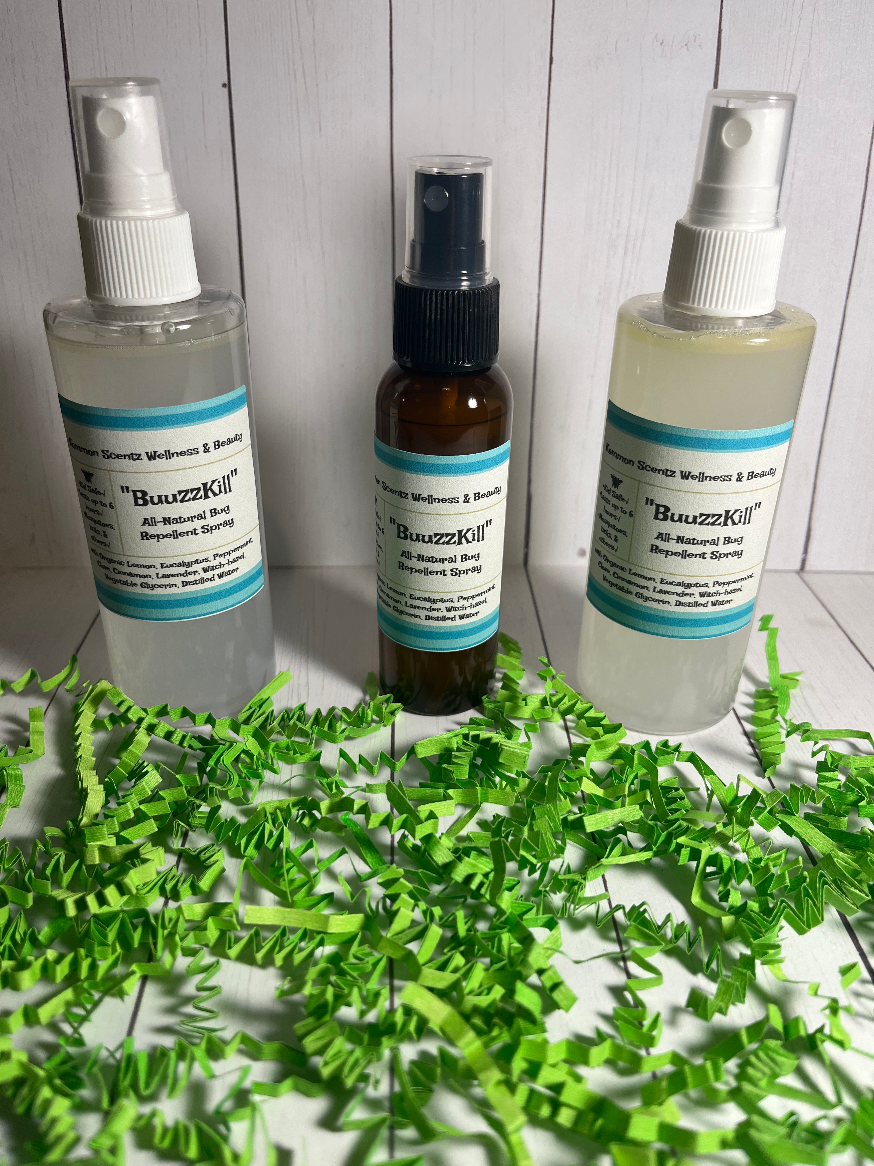 “BuuzzKill All-Natural Bug Repellent” (4oz)