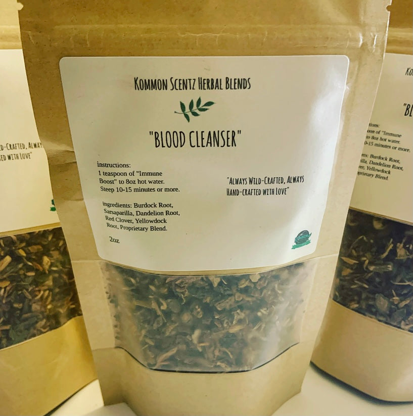 “Blood Cleanser” Herbal Tea Blend (2oz)
