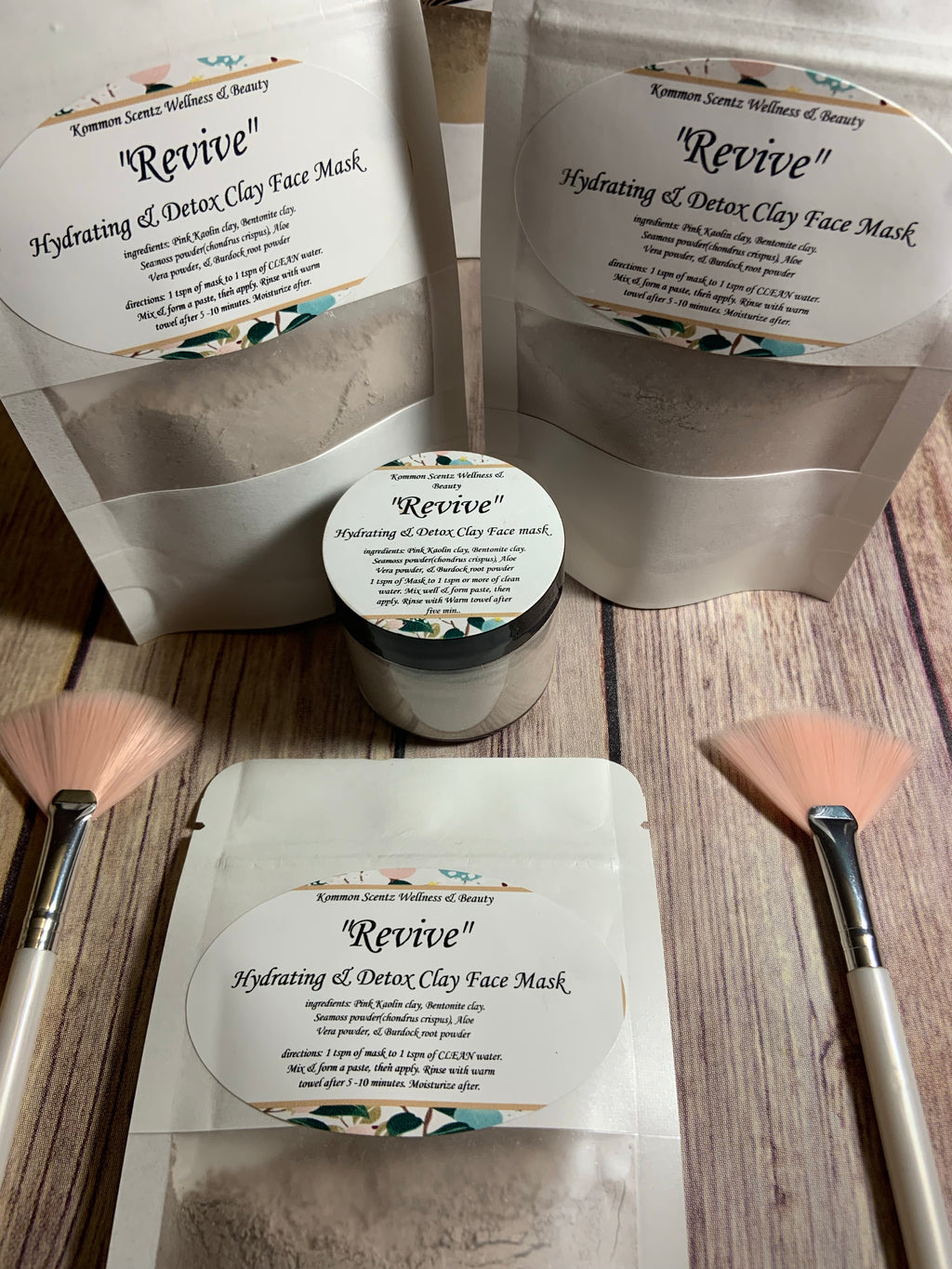 “Revive” Super-Hydrating Clay Face Mask (2oz) & (4oz)